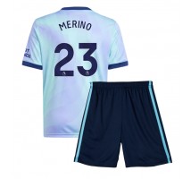 Arsenal Mikel Merino #23 Koszulka Trzecia dzieci 2024-25 Krótki Rękaw (+ krótkie spodenki)